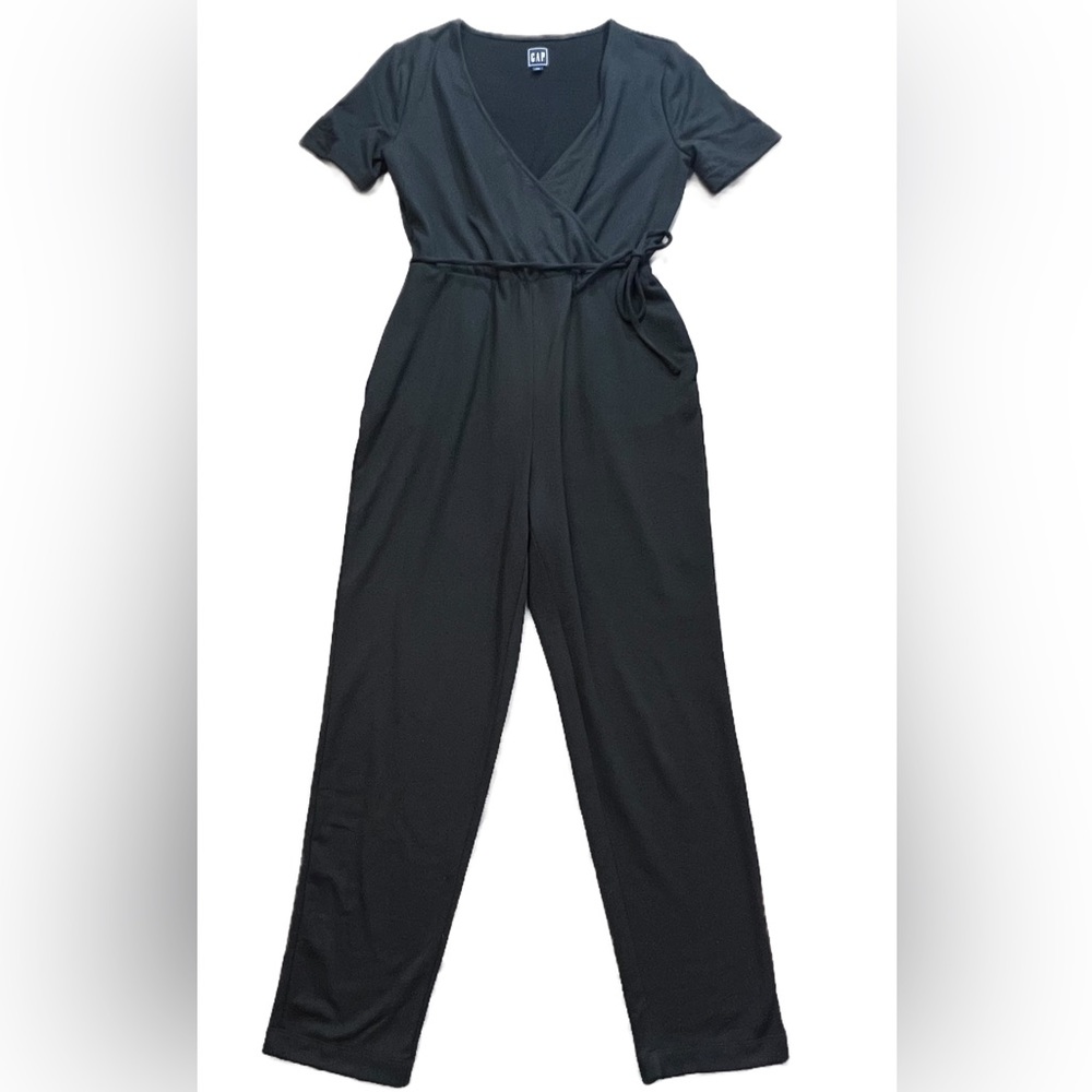 GAP Black Women's Jumpsuit V-Neck Size XS